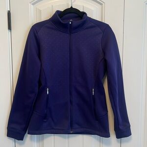 Nike Golf Tour Performance Therma Fit Women’s Purple Zip-Up Jacket Small